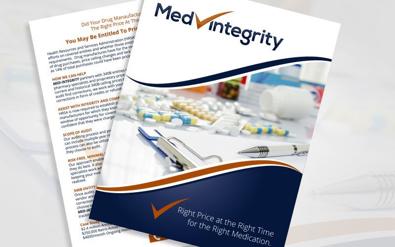 Med Integrity Brochure Design