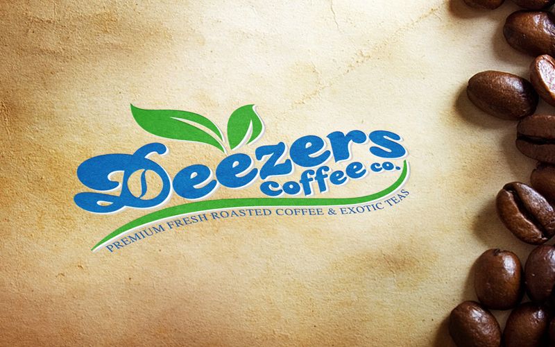 Deezers Coffee Logo Design