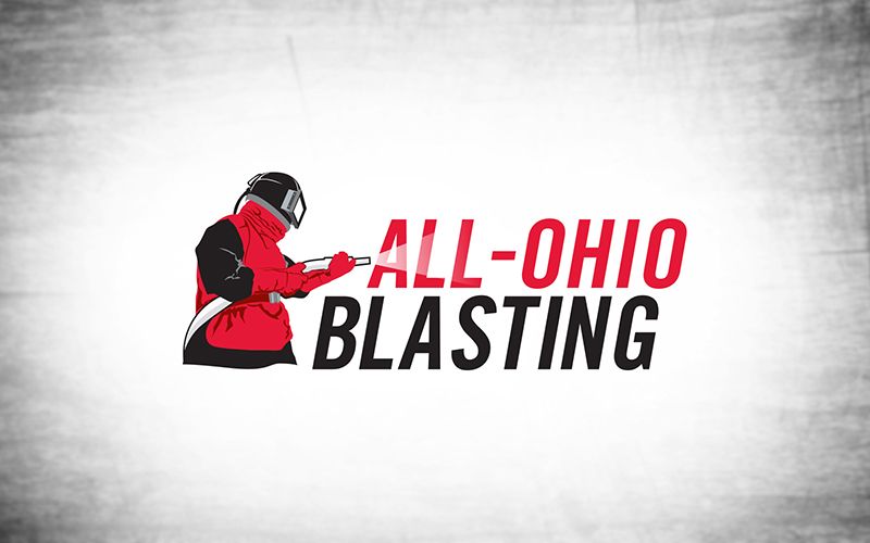 All Ohio Blasting Logo Design