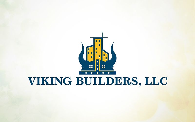 Viking Builders Logo Design