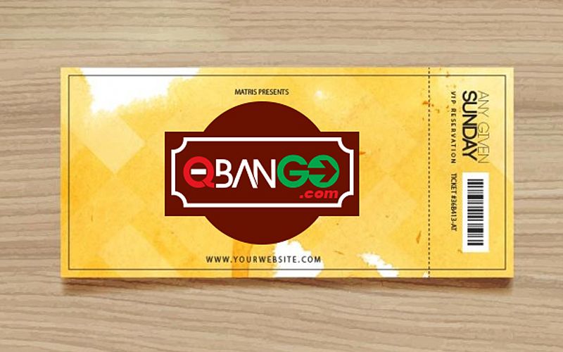 QBANGO Ticket Promo Design