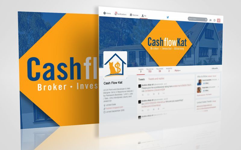 Cash Flow Kat Social Media Design