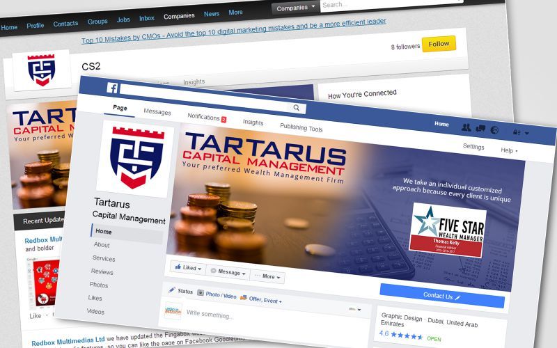 Tartarus Capital Social Media Design