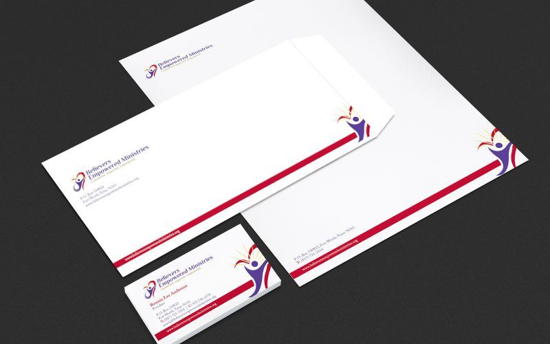 Empowered Believers Stationery Design