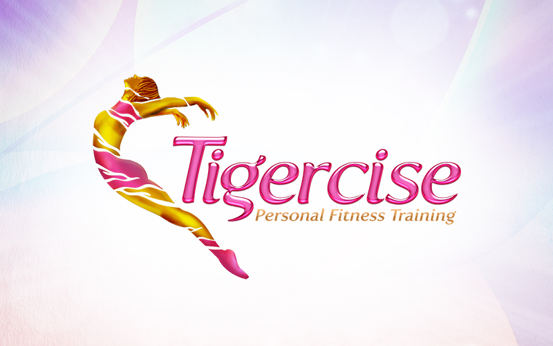 Tigercise 3D Logo Design