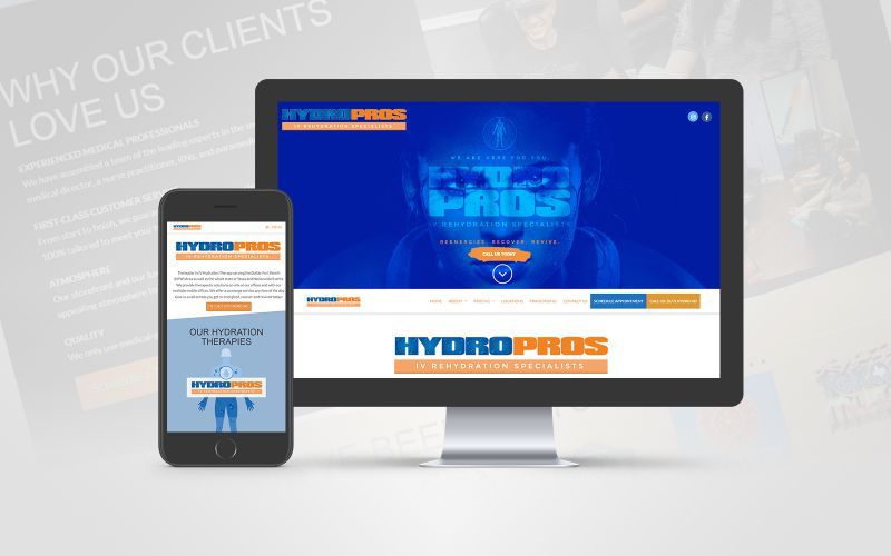 HydroPros Website Design