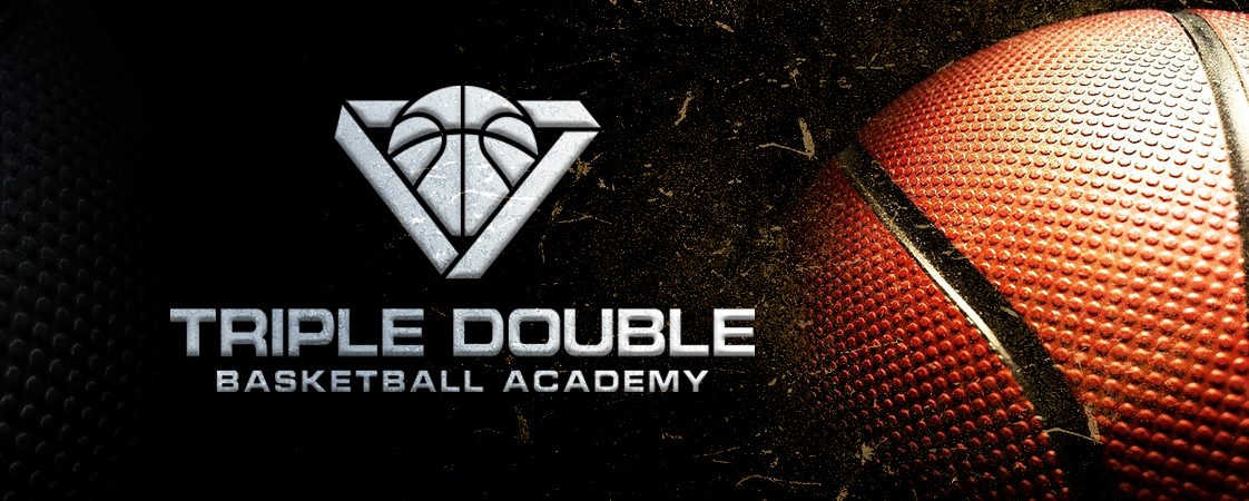 Triple Double Basketball Academy Logo Design